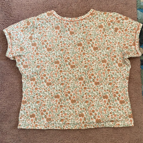 Victoria’s Secret Country Collection Cropped Floral T Shirt - Picture 3 of 3